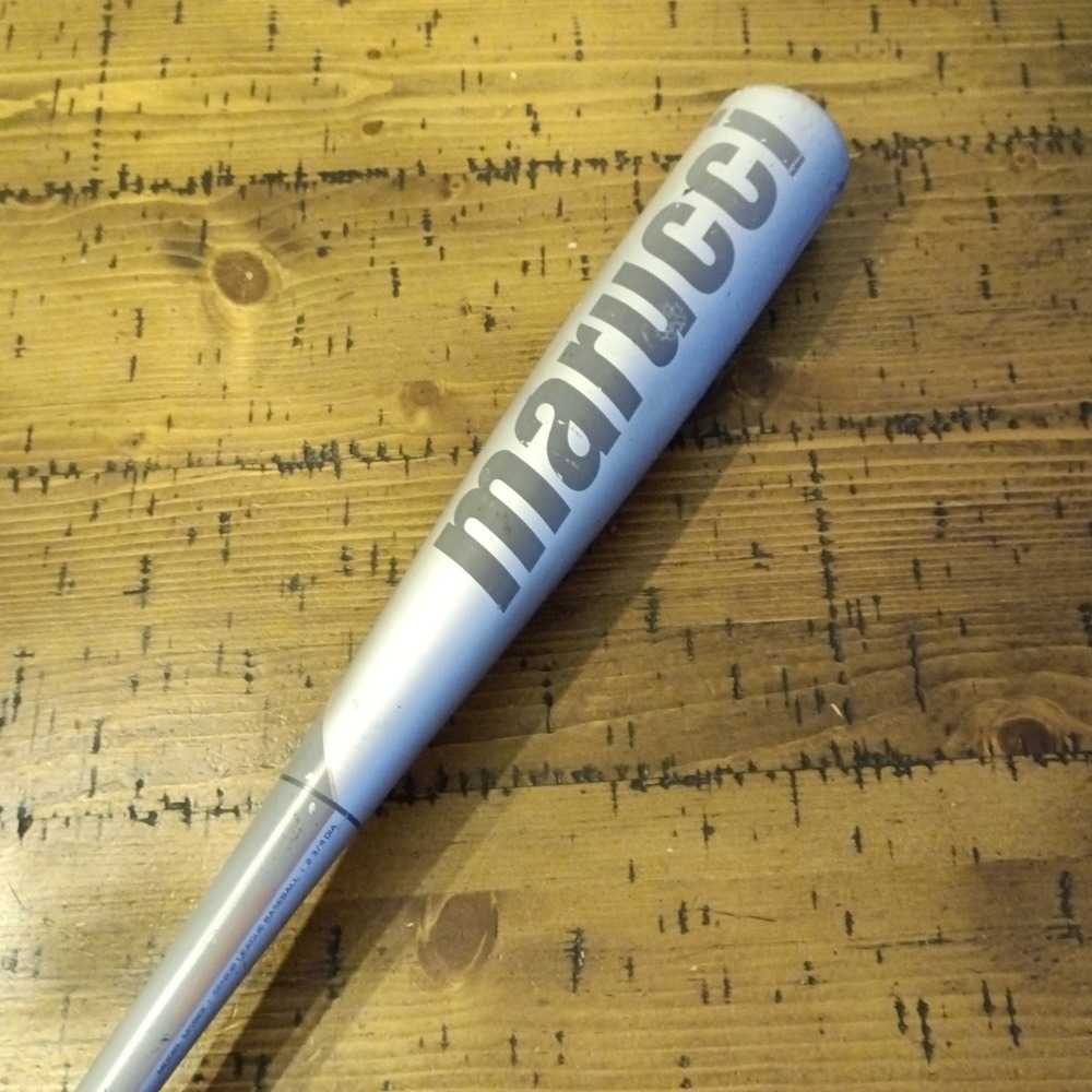Marucci MSBE11 Senior League Baseball Bat 30/19 2 3/4 DIA USSSA 1.15 BPF Silver